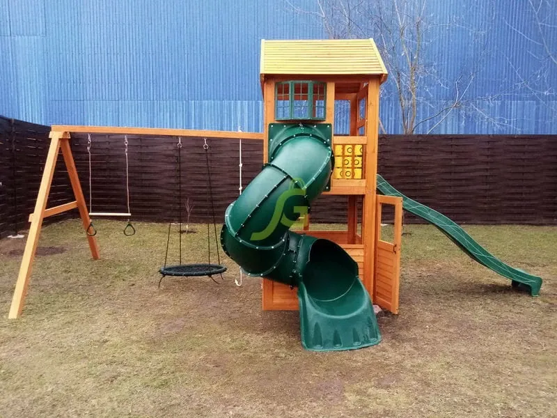 Детская игровая площадка IgraGrad Клубный домик с трубой
